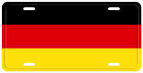 German License Plate